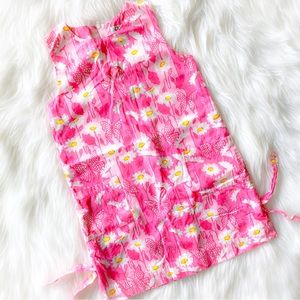 Lilly Pulitzer Pink Floral Kids Dress